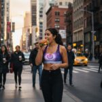 KITSUNE BLOOM Top sportowy damski - obrazek 4