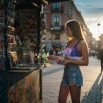 KITSUNE BLOOM Top sportowy damski - obrazek 6