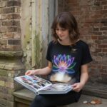 LOTUS SPECTRUM Koszulka damska typu butterfly - obrazek 4