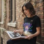 LOTUS SPECTRUM Koszulka damska typu butterfly - obrazek 5