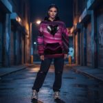 MIDNIGHT DRIP HOODIE Damska Bluza z kapturem - obrazek 4