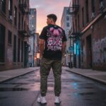 MIDNIGHT SAKURA Koszulka męska - obrazek 6