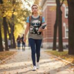 MONDAY MODE Koszulka damska z szerokim dekoltem - obrazek 4