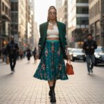 NAVAJO SKY Spódnica - obrazek 2