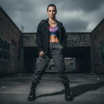 NEBULA FLARE Top sportowy damski - obrazek 2