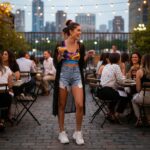 NEON MUSE Top sportowy damski - obrazek 2