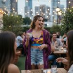 NEON MUSE Top sportowy damski - obrazek 4