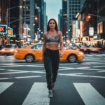 NIGHT QUILL Top sportowy damski - obrazek 2