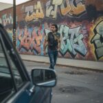 NIGHT RAVEN Męski T-Shirt Sportowy - obrazek 4