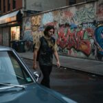 NIGHT RAVEN Męski T-Shirt Sportowy - obrazek 2