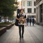 NUT DEALER Męski T-Shirt Sportowy - obrazek 2