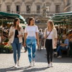 OCEAN BLOOM Legginsy - obrazek 5