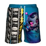 POCKET AI Męskie szorty do pływania