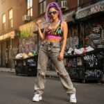 PRISM RUSH Top sportowy damski - obrazek 5