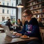 PROUD AI FAN Bluza Oversize - obrazek 4