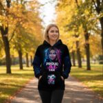 PROUD AI FAN Bluza Oversize - obrazek 7