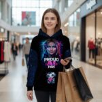 PROUD AI FAN Bluza Oversize - obrazek 9