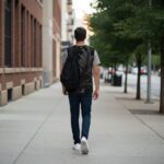 RAVEN SKULL Męski T-Shirt Sportowy - obrazek 5