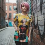 REBEL NOISE Koszulka damska typu butterfly - obrazek 7