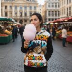 SNACK DEALER Bawełniana bluza z kapturem - obrazek 6