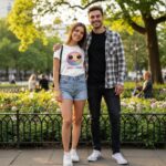 SWEET BUT CURSED Koszulka damska typu butterfly - obrazek 7