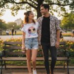 SWEET BUT CURSED Koszulka damska typu butterfly - obrazek 8