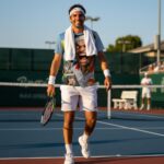 TENNIS MADNESS Koszulka męska - obrazek 2