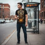 TOTEM SPIRIT  Męski T-Shirt Sportowy - obrazek 4