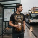 TOTEM SPIRIT  Męski T-Shirt Sportowy - obrazek 2