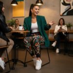 TRIBE ENERGY Damskie Spodnie Dresowe - obrazek 4