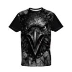 URBAN RAVEN Męski T-Shirt Sportowy