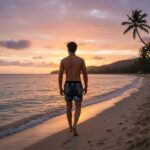 WING DRIFT Męskie szorty do pływania - obrazek 7