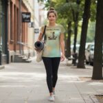 ZEN VIBES Koszulka damska typu butterfly - obrazek 4