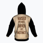 RAISED BY DUST Bluza męska z kapturem - obrazek 2