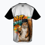NUT DEALER Męski T-Shirt Sportowy - obrazek 3