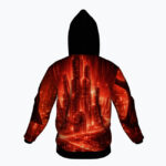 RED PROTOCOL – Bluza z kapturem Oversize - obrazek 3