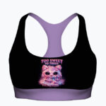 TOO SWEET TO TRUST Top sportowy damski