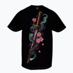 DEMON SHOGUN Męski T-Shirt Sportowy - obrazek 2