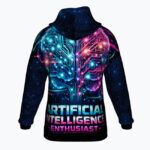 PROUD AI FAN Bluza Oversize - obrazek 2