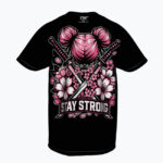 MIDNIGHT SAKURA Koszulka męska - obrazek 2