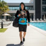 SHARK GYM MONSTER Bawełniana bluza z kapturem - obrazek 4