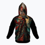 RONIN CODE Męska bluza z kapturem - obrazek 2