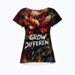 BLOOM REBEL Koszulka damska typu butterfly
