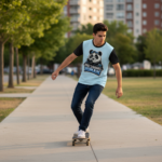 AI PANDA Koszulka męska - obrazek 6