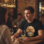 BORN ICONIC Koszulka Unisex - obrazek 4