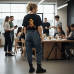 BORN ICONIC Koszulka Unisex - obrazek 5