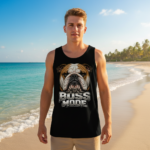 BOSS MODE Koszulka bez rękawków - obrazek 7