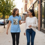 BRAVE UNTIL CAT Koszulka damska typu butterfly - obrazek 7