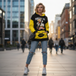 Blond Duck Boss Bluza Oversize - obrazek 3