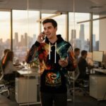 CONTROL THE CHAOS Bluza Męska - obrazek 5